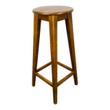 Solid wood oak bar stool