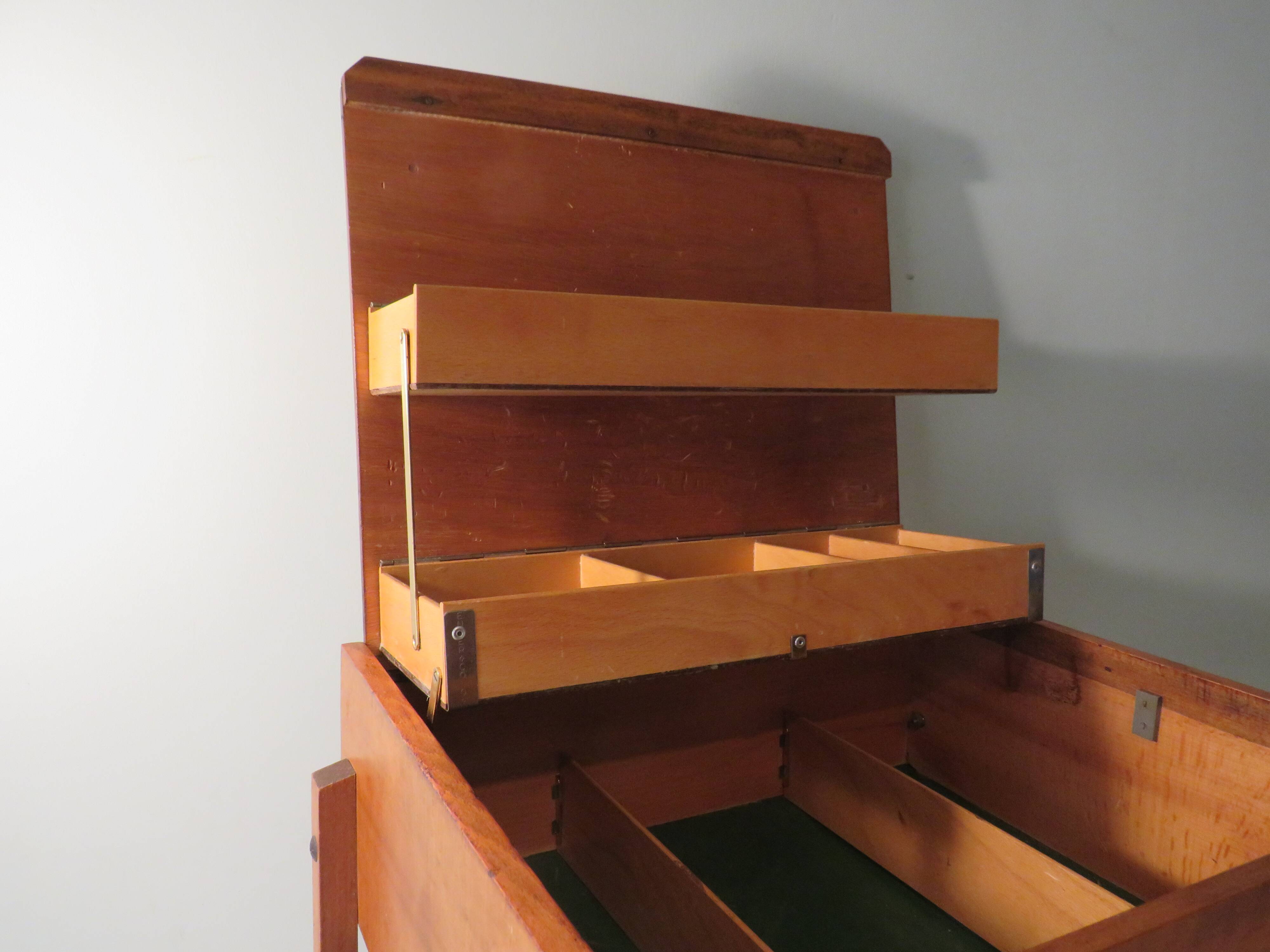 Mid-century sewing furniture, Belgium 1950s