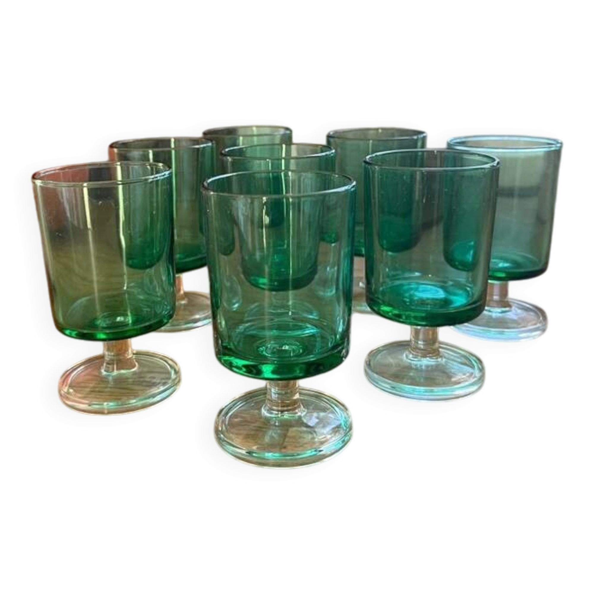 Vintage digestif glasses