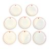 Set of 8 Citroën cheese plates or desserts - MS3.4