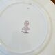 Set of 11 vintage flat plates Digoin Sarreguemines model Nemours