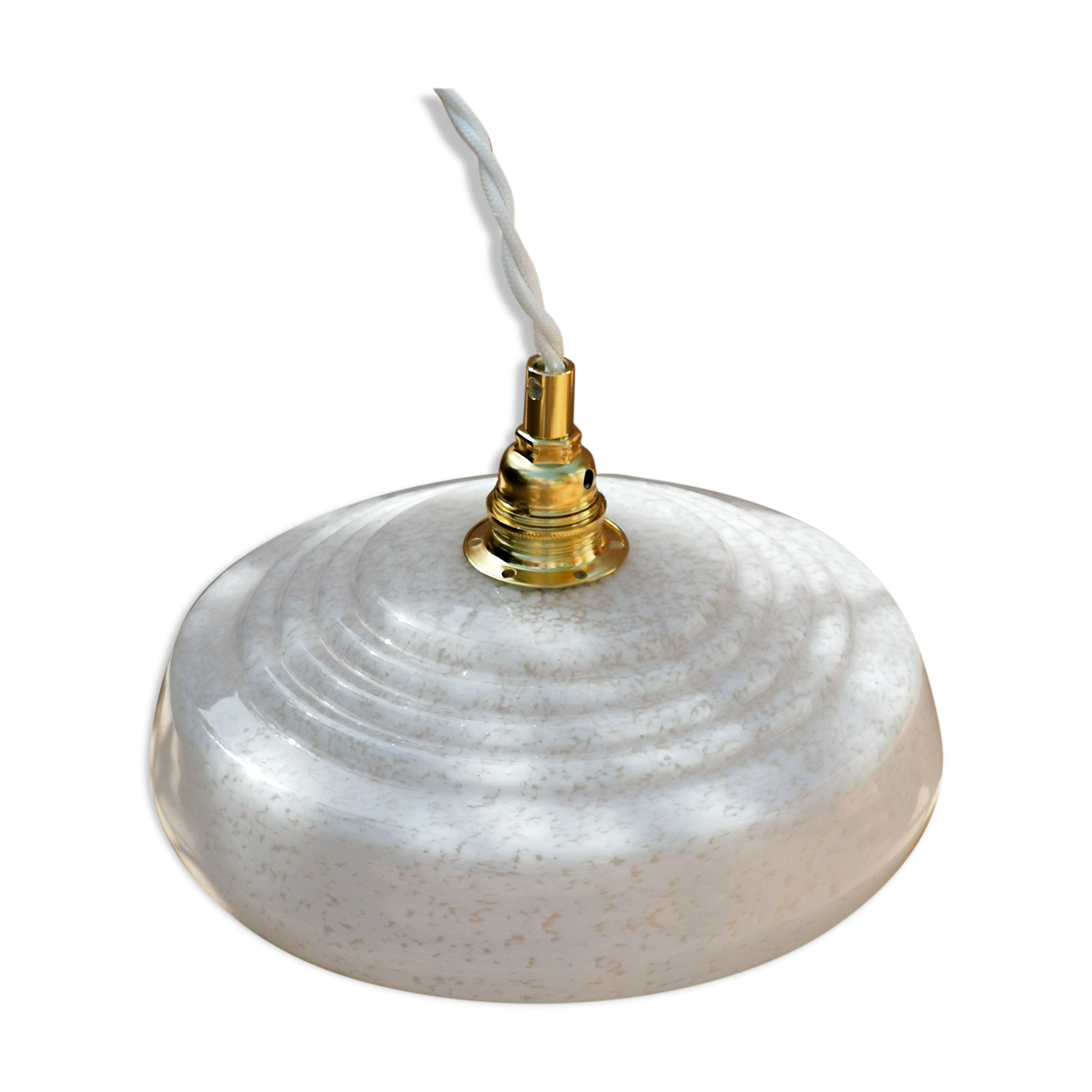 Round walkman clichy glass