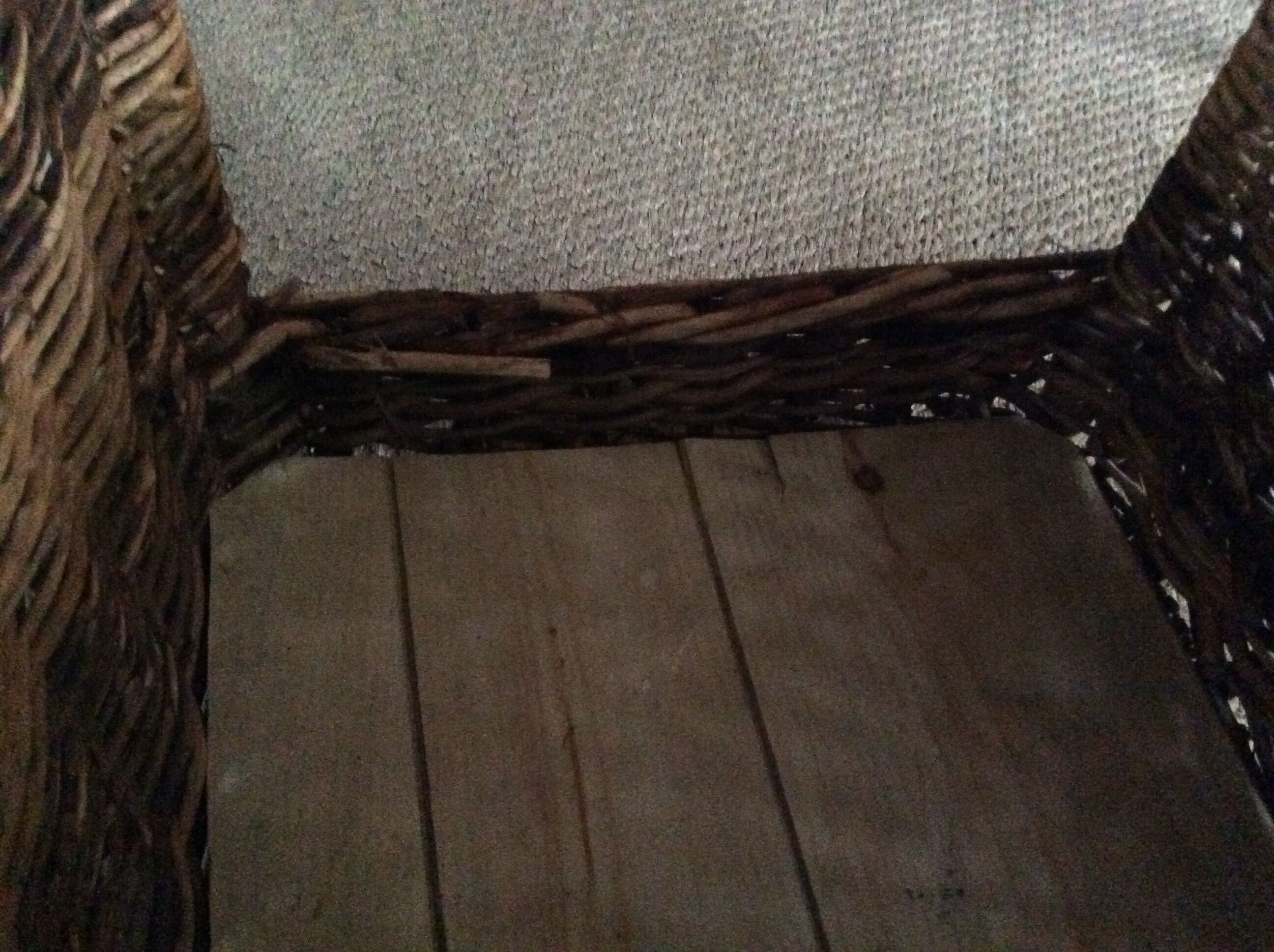 Wood basket