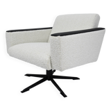 Vintage Deutsche Democratic Republic DDR, 60s, White Bouclé