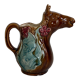 Vintage slurry pitcher horse model