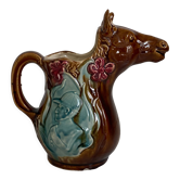Vintage slurry pitcher horse model