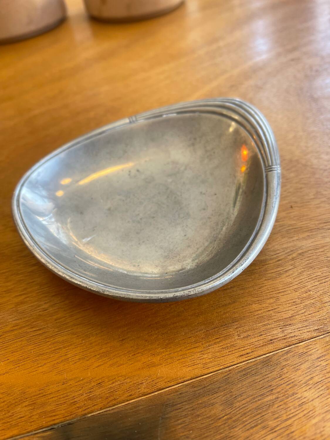 Pewter bowl by Just Andersen (Denmark, 1884-1943)