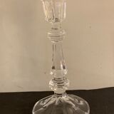 Pair of Arques crystal candlesticks