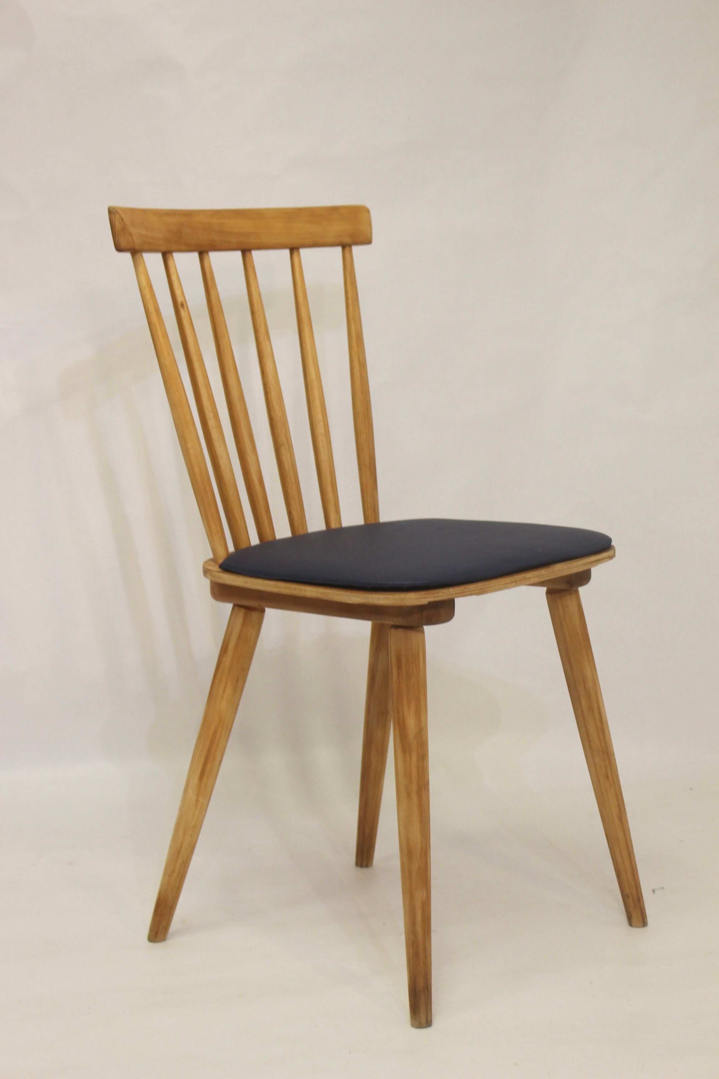 Lot de 6 chaises scandinave 1960