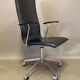Fauteuil de bureau cuir "bent krogh"