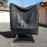 Leather armchair model Zen Claude Brisson Line Roset year 80