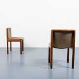 Set of 4 vintage Italian chairs 1970