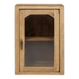 Rustic French table display cabinet, ca. 1900