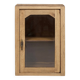 Rustic French table display cabinet, ca. 1900