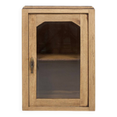 Rustic French table display cabinet, ca. 1900