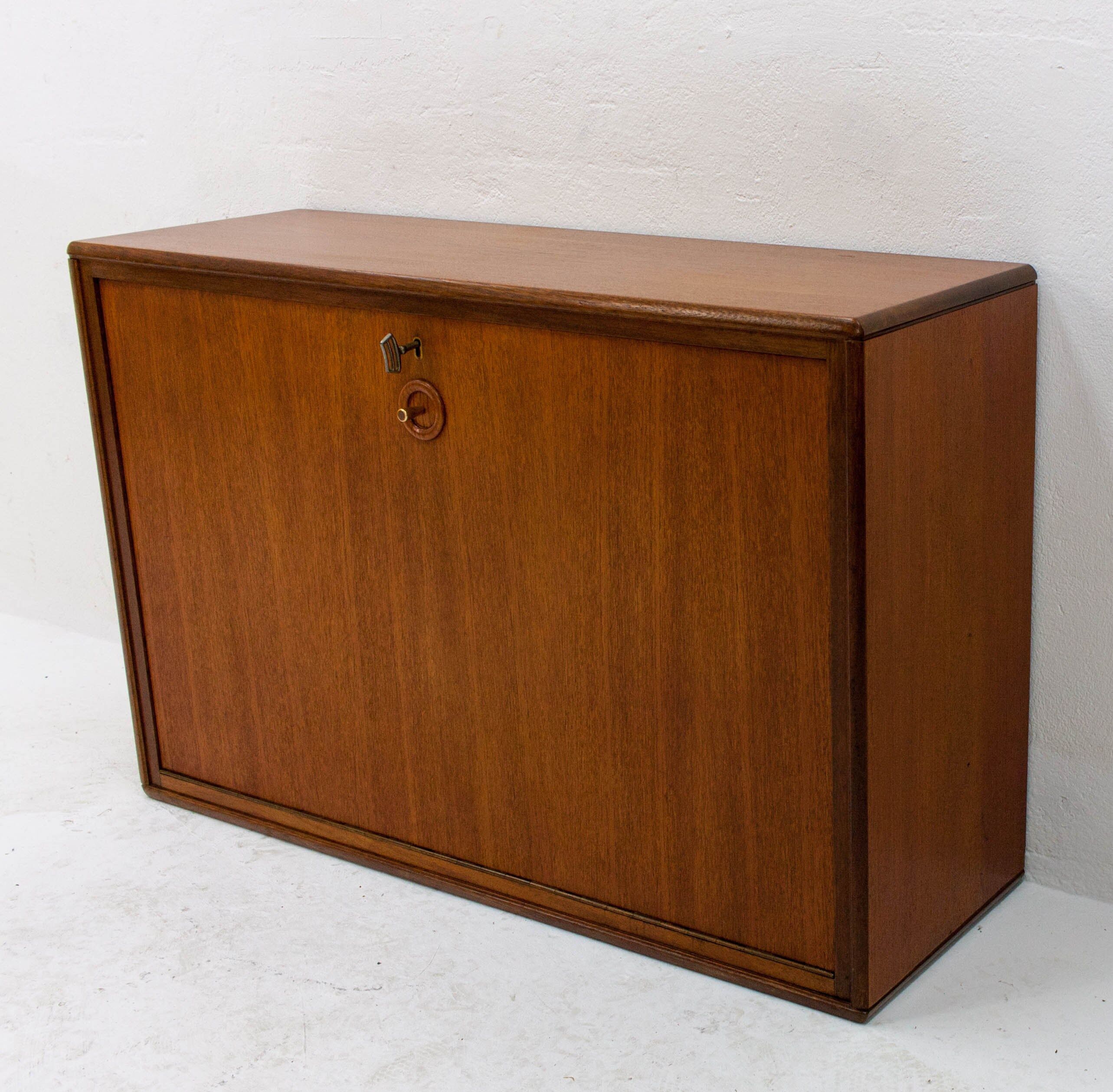 Secretary teak wall