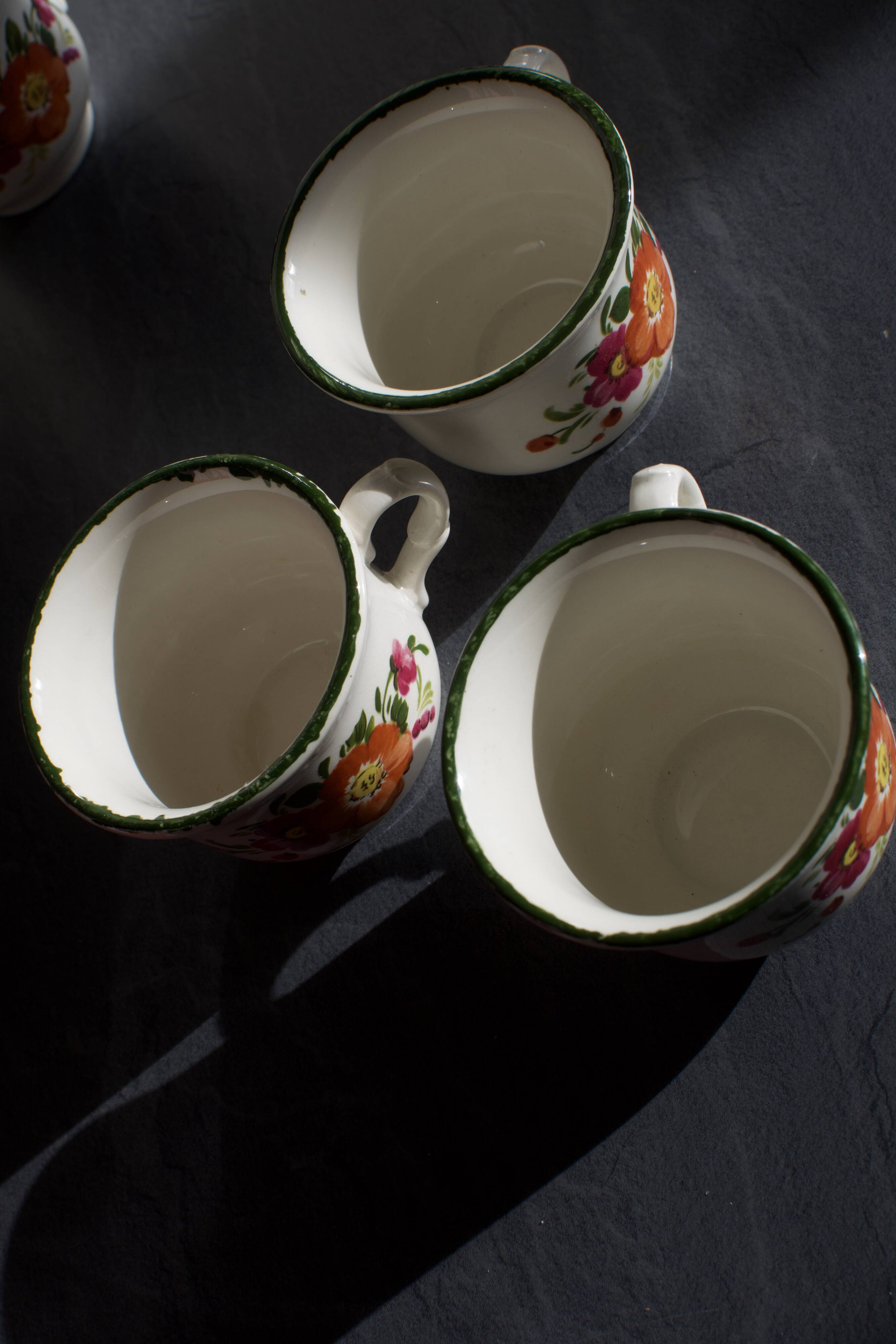 Vintage Pagnossin Italy coffee cups
