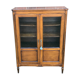 Louis XV style mahogany showcase