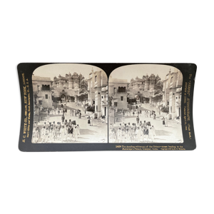 Photographie ancienne stereo, stereograph,