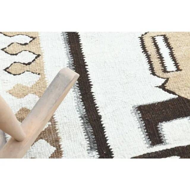 1970s Turkish Oushak Handmade Wool Cotton Beige Runner Rug 99x300