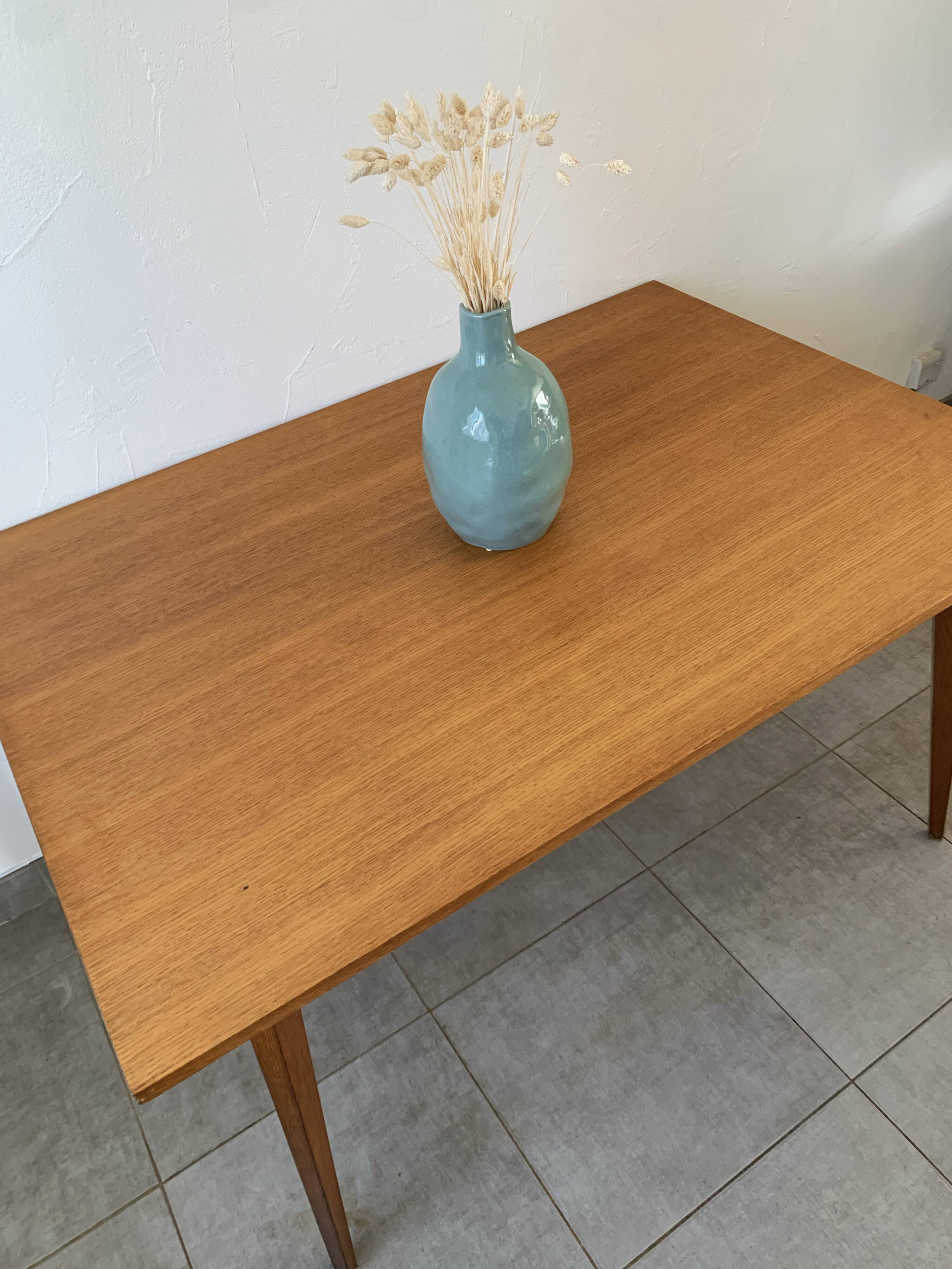 Vintage oak table, 1950s
