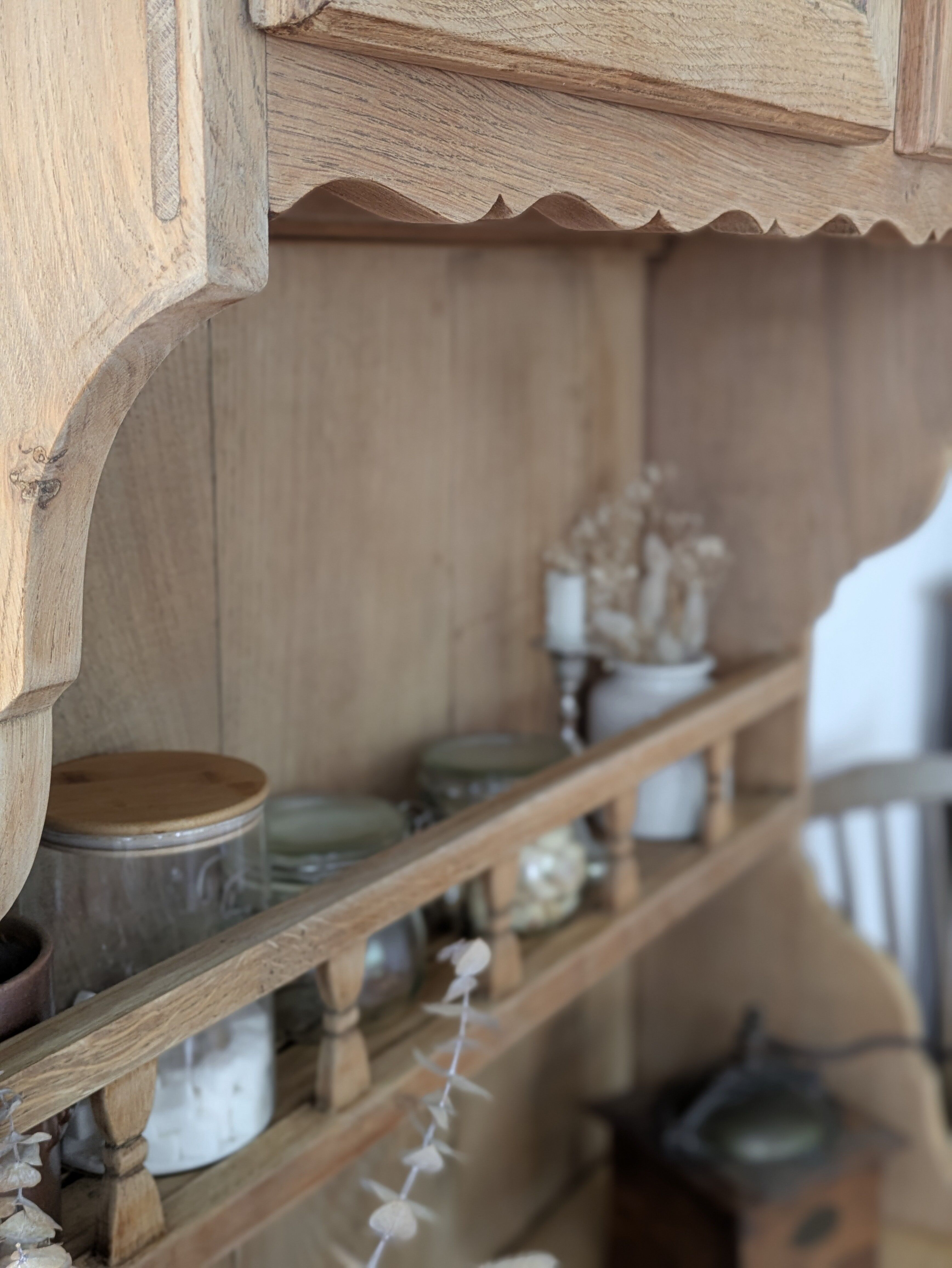 Renovated rustic antique dresser