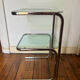Service/end of vintage canape 1970 double tray