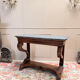 CONSOLE IN MAHOGANY FROM THE RESTORATION PERIOD 19TH CENTURY