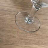Verre à liqueur gravé