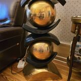 François Chatain – Grand sculptural floor lamp 1.7m “Spheres & Arcs”