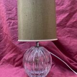 Vintage Daum crystal lamp 1970