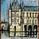 Original poster "Chateau de Chenonceaux" Bernard Buffet 53x70cm 1993
