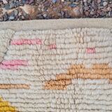 Handmade natural Berber rug 2.5x1.5 m