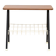 Wooden and metal coffee table