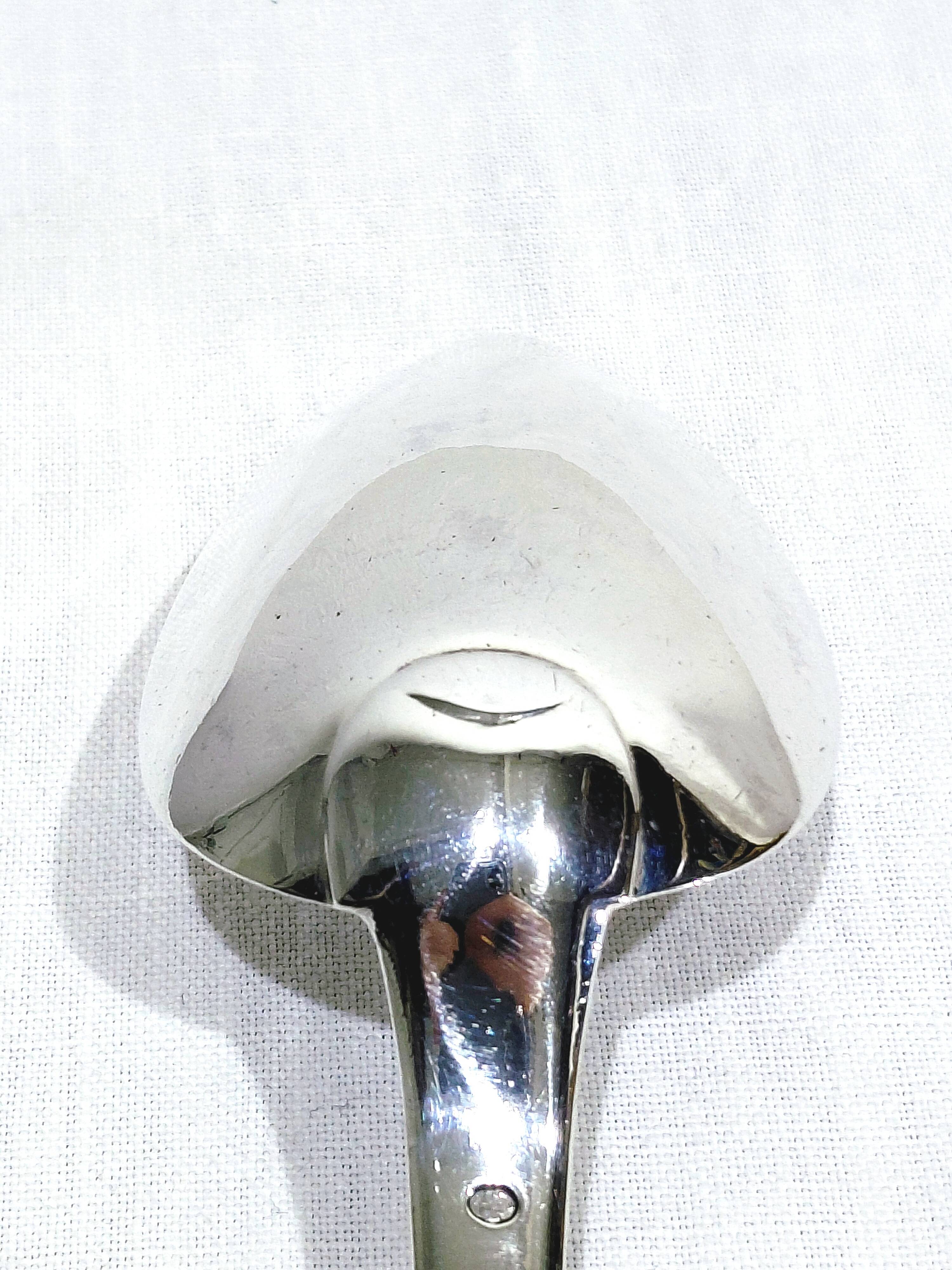 Silver stew spoon Vieillard