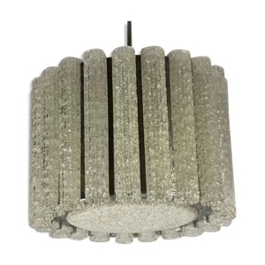 Lustre en verre de Murano et chrome