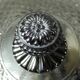 Cut glass ceiling lamp / vintage