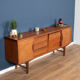 Retro teak 1960s long mid century sideboard by jentique