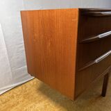 Mid-Century Retro Vintage Teak Sideboard by McIntosh Torpedo 1960s
