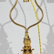 Lampe en Bronze Doré, époque Napoléon III – Milieu XIXe