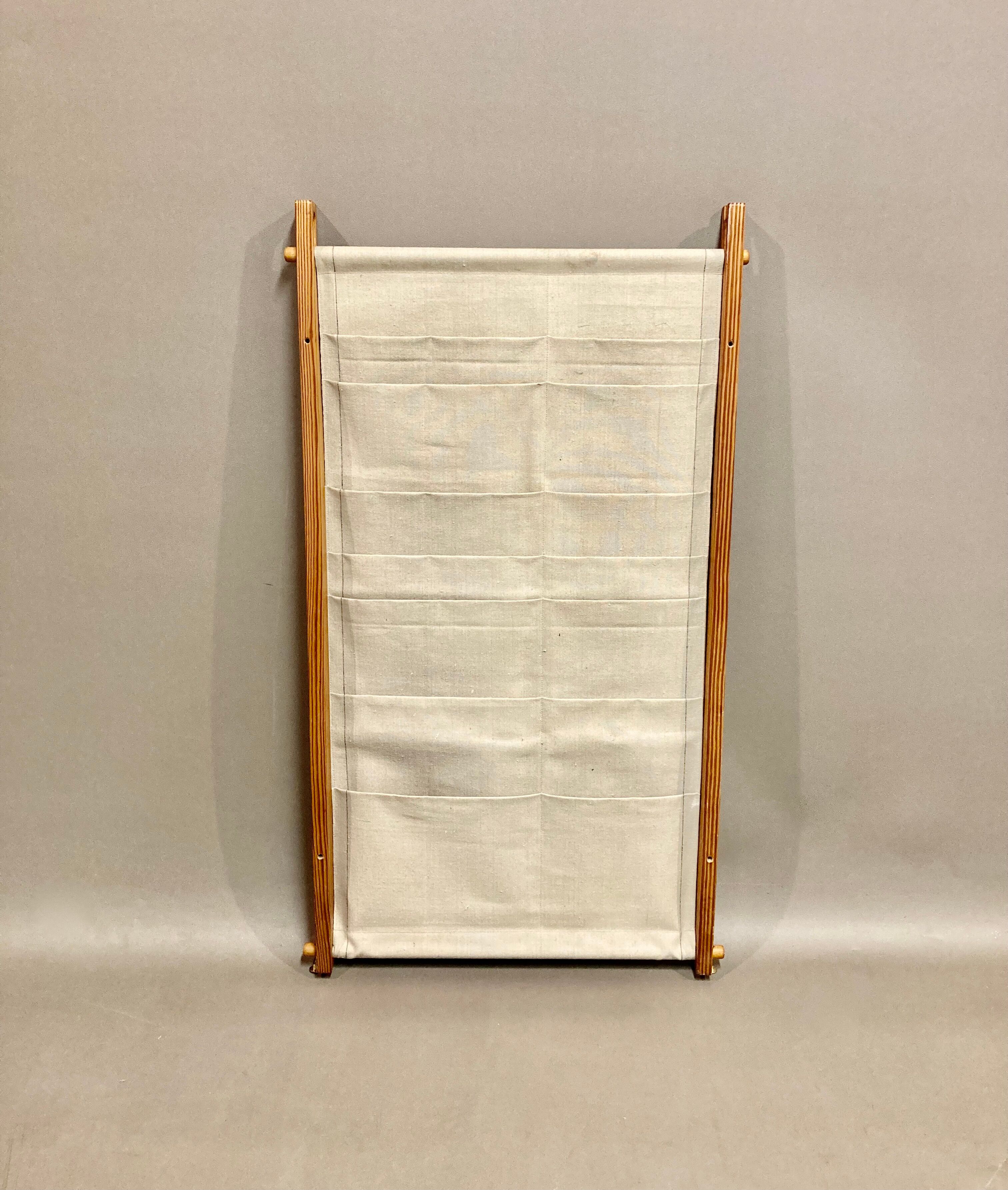 Scandinavian design magazine holder 1960