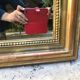 Golden Louis-Philippe Mirror 99x74 cm
