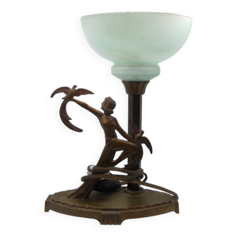Lampe art déco