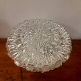 Round glass ceiling light