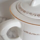 Mill of Wolves porcelain teapot