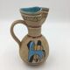 Terracotta jug Artigiana Deruta