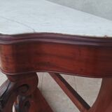 Napoleon III mahogany console