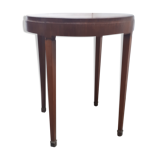 1930 art deco wood marquee pedestal table