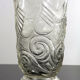 Vase verre pressé