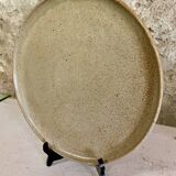 Large stoneware plate 32 cm